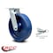 Service Caster 8 Inch Solid Polyurethane Swivel Caster with Roller Bearing and Swivel Lock SCC SCC-30CS820-SPUR-BSL - alternate 6